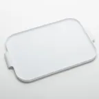 image of American Metalcraft MTW20 Endurance Tray, White Melamine, 19-3/8" x 12-1/2", Dishwasher Safe