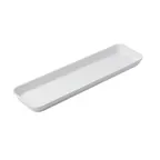 image of American Metalcraft MTW8 Market Tray 216 oz, 29.75"×8.5"×2" White Melamine Resistant Dishwasher Safe