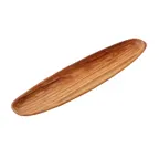 image of American Metalcraft OWLP Olive Wood Serving Board, 23-5/8" L x 5-7/8" W x 1.25" H, No Handle, Cheese & Charcuterie Tray