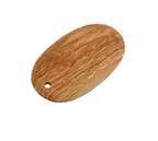 image of American Metalcraft OWPB9 Oblong Olive Wood Serving Board, 9-7/8" L x 5-7/8" W x 1/8" H, No Handle, Wooden Tray