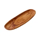 image of American Metalcraft OWSP Serving Board – 12" L x 4½" W x 1" H Oblong Olive Wood, Hand Wash Only