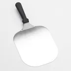 image of American Metalcraft PL147 Pizza Peel – Rect 14.75", 7.25" x 9.63" SS Blade, 5.13" Plastic Handle