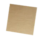 image of American Metalcraft PPCH4N - Basket Liner, 16" x 16" Square Fry Paper, Natural Brown, Paper - 1000/Pack
