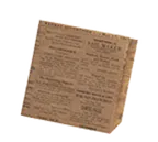 image of American Metalcraft PPRC76 Fry Paper Basket Liner, 7" x 6" Grease-Resistant Newsprint, FDA Approved - 250/Pack
