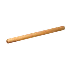image of American Metalcraft PR18 Pie Roller Rolling Pin, 18" Length x 1" Diameter, Sanded Hardwood