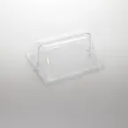image of American Metalcraft RCR13 Roll Top Display Cover, Dome, 13" L x 10-1/2" W x 6-1/4" H PC, 6" Height