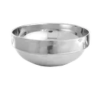 image of American Metalcraft SDWB55 Insulated Bowl, 5-1/2" Dia x 2" H, 16 oz, Stainless Steel, Stackable