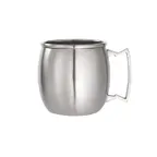 image of American Metalcraft SM16P Moscow Mule Mug – 16 Oz Stainless Steel Metal Mug, Cocktail Drinkware