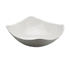 image of American Metalcraft SQND13 Square Ceramic Bowl, 13" Diameter x 4½" H, 122 oz (3 qt) White