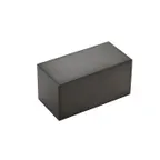 image of American Metalcraft SSRB8 Display Riser, 8" L x 4" W x 4" H Black Rectangular, Steel Base
