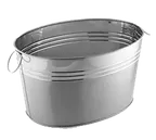 image of American Metalcraft STUB20 25-Qt Stainless Steel Tub, 20x15x11" H, Satin/Mirror Finish, Safe
