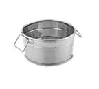 image of American Metalcraft STUB63 27oz Beverage Tub 6-1/8" Dia x 3" H Stainless Steel Satin/Mirror Finish