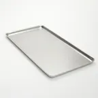image of American Metalcraft TF122410 Deep Dish Pizza Pan – 24" x 12" Rectangular, 14‑Gauge Aluminum, Solid