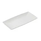 image of American Metalcraft TMW16 Endurance Tray, Rectangular 16" L x 8" W x 1-1/8" H White Melamine