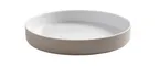 image of American Metalcraft UBR48MO - 48 oz Melamine Bowl, 10" Dia x 1.5" H, Beige, BPA‑Free, 1‑Quart Capacity, Round