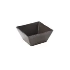 image of American Metalcraft WMSQ73 Square Melamine Bowl, 58 oz (1.8 qt) Walnut, Plastic Bowl, Durable Design