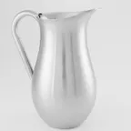 image of American Metalcraft BWP84 Pitcher, 84 Oz, 8-3/4"x5"x9-1/4" Satin Stainless Steel Ice Guard & Handle