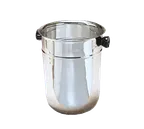image of American Metalcraft CHB32 Champagne Bucket, 8 Qt., 8-3/4" Dia x 10-1/2" H, 2‑Bottle, Stainless Steel