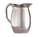 image of American Metalcraft DWP44 Bell Pitcher, 44 oz Double‑Wall Stainless, 4‑½" x 8‑⅛" H, Mirror