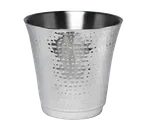 image of American Metalcraft HMWB Wine Bucket Cooler, 5 Qt 9" Dia x 8-5/8" H, Insulated Steel, Holds 1 Bottle