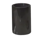 image of American Metalcraft MWC59BLACK Marble Wine Cooler, Insulated 5" x 7" Black, Holds 1 Bottle