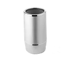 image of American Metalcraft WCFS462 - 5" Dia x 9" H Insulated Acrylic Wine Bucket, Silver, Holds 1 Bottle