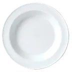 image of Steelite 11010215 Soup Plate, 8.5" x 1.25", 12.75 Oz Ceramic, Oven & Dishwasher Safe - 24/Case