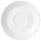 image of Steelite 11010218 6" Round Ceramic Saucer, Vitrified, Dishwasher/Oven Safe to 530°F - 36/Case