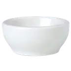 image of Steelite 11010332 Butter Dish - 1.0 Oz Block, 2.5" x 1.25" Round Ceramic, Safe to 530°F - 36/Case