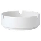 image of Steelite 11010479 - Stacking Ashtray, 4" x 1.25", Ceramic Vitrified, Oven Safe 530°F/275°C - 1 Dozen