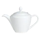 image of Steelite 11010833 Madison Teapot, 30 oz 9.6x13.3in, Ceramic Lid, Dishwasher/Oven Safe 530°F - 6/Case