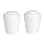 image of Steelite 11010841 Madison Salt Shaker, 2.25" x 3.0" Ceramic, Dishwasher/Oven Safe to 530°F - 1 Dozen