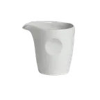 image of Steelite 11070557 Creamer Pitcher, 3 oz Pourer, 3.0" x 2.825" China, Oven Safe 530°F - 1 Dozen