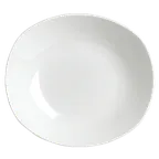 image of Steelite 11070586 Zest Oval China Platter, 10" x 9.5" x 2" Vitrified, Oven Safe 530°F/275°C - 1 Dozen