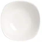image of Steelite 11070602 - Square China Bowl, 8" Diameter, 32 Oz, Vitrified, Oven Safe To 530°F - 1 Dozen