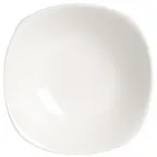 image of Steelite 11070604 - Square 4" Bowl, 4 Oz, 4" Diameter, Vitrified China, Oven Safe To 530°F - 1 Dozen
