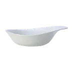 image of Steelite 11280518 - 10" Freeform China Bowl, 26 oz, Alumina Vitrified, Oven Safe 530°F - 1 Dozen