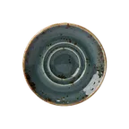 image of Steelite 11300165 Double-Well Saucer, 4.63" x 0.63", Blue Vitrified, Oven Safe 530°F/275°C - 36/Case