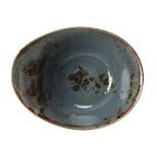 image of Steelite 11300524 - 14.5 Oz Blue Ceramic Bowl 7"×5.5"×3.5", Vitrified, Oven Safe 530°F - 1 Dozen
