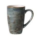 image of Steelite 11300591 Quench Mug - 12 Oz Blue, 4.5" x 3.25" x 4.75" Ceramic, Oven Safe 530°F - 24/Case