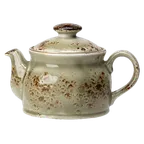 image of Steelite 11310367 Teapot Club Lid, 15 oz Green Ceramic, 6.75"x4.375"x8", Oven‑Safe 530°F - 6/Case