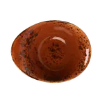 image of Steelite 11330524 - 14.5 oz Terracotta Craft Ceramic Bowl 7" Free‑Form Gen Oven Safe 530°F - 1 Dozen