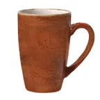 image of Steelite 11330592 Mug, 10oz Terracotta Ceramic, 4.25" x 3.0" x 4.38" Oven Safe to 530°F - 24/Case