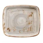 image of Steelite 11550342 Oblong Roaster, 2.5 Qt White Ceramic, 12" x 10" x 2", Oven Safe to 530°F - 6/Case