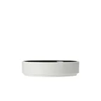 image of Steelite 12050560 - Nyx Round Ceramic Bowl, 6.5" x 1.5" (22.3 oz), Stackable, - 1 Dozen