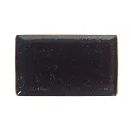 image of Steelite 12090550 Tray, Licorice 10.625" x 6.5" x 0.875", Ceramic, Oven Safe 530°F, Rim - 6/Case