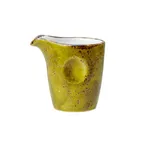 image of Steelite 12110557 - 3.0" x 2.875" Apple Ceramic Creamer Pitcher 3 oz Pourer, Oven 530°F - 1 Dozen