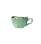 image of Steelite 12130190 Low Cup, 3.5" x 1.75", 1-4 Oz, Aqua Finish, Ceramic, Oven Safe 530°F - 1 Dozen