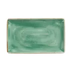 image of Steelite 12130550 - Aqua Tray, 10.625" x 6.5" x 0.875", Ceramic, 530°F Safe, 6/Case