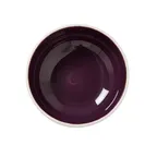 image of Steelite 12190482 - 23 oz Round Ceramic Bowl, 6.125" Diameter, Damson Finish, Vitrified, 1 Dozen